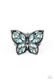 Fluttering Fashionista - Blue